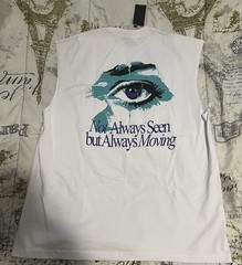 Outrank Brand- Sleeveless White Tee “(2025 Jordan 5 GRAPE” ) Mens Sz 2XL New!