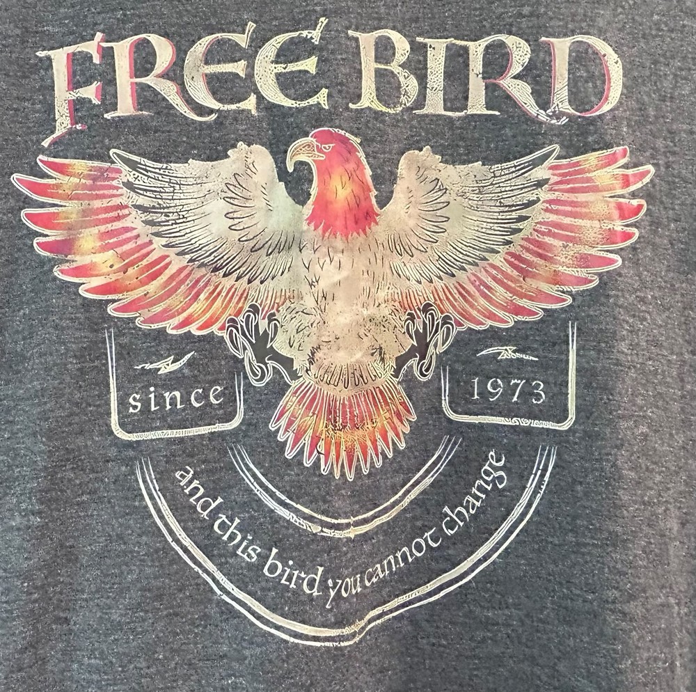 Lynyrd Skynyrd Shirt Unisex, Free Bird T-Shirt, Lynyrd Skynyrd T-Shirt xl