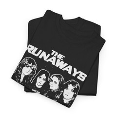 The Runaways all girl rock band music white Shirt, Unisex Shirt