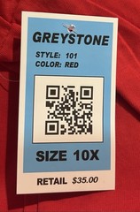 NWT Greystone Big & Tall Men’s Red T-Shirt , 10XL