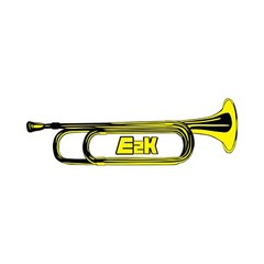 E2K Yellow trombone Unisex T-Shirt jazz brass instruments music musician artist