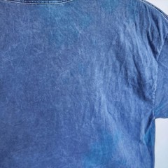 Ice Cube Mineral Wash It Was a Good Day Blue Tee Retro Graphic Mens Medium M Rap