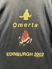 Vintage Screen Stars 2002 Edinburgh Fringe Mafia T Shirt Large Black Y2K Graphic