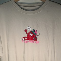 Nike SB Max90 OC Flip Phone T-Shirt Light Bone Color Size XXL Skate Street