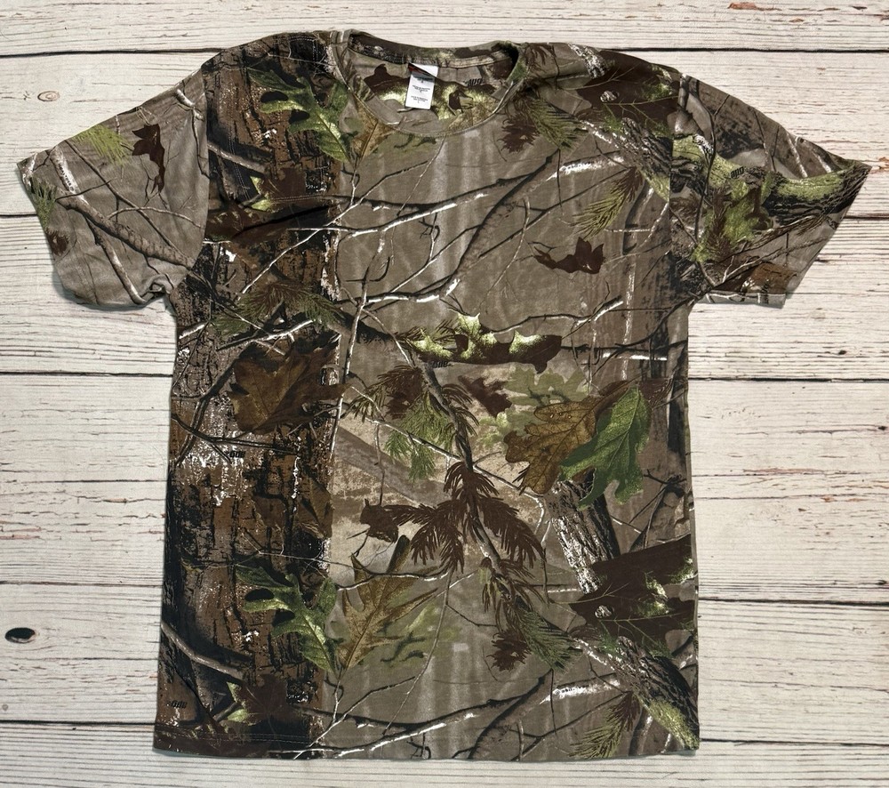SHOCKEATER Shooting Gear Camouflage Shirt Men’s Sz L Camo