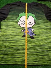 Batman Chibi Cartoon The Joker Performance Fabric T-Shirt Vibrant Color Size XXL