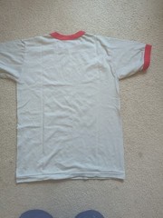 dead Stock Never Used Single Stitches Russell 70s vintage small Ringer t shirt