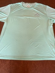 Northyard Men Mint Green XL Shirt Sleeve Tshirt With Logo Preowned