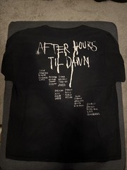 THE WEEKND AFTER HOURS TIL DAWN MEXICO CITY 2023 TOUR SHIRT XL RARE OFFICIAL XO!