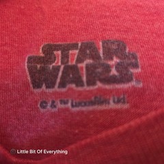 Star Wars/Lucasfilm Two (2) “Medium” T-Shirts – (Darth Vader & Ship Schematics)