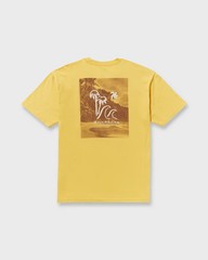 Billabong So Far Regular Short Sleeve T-Shirt Yellow L NWT