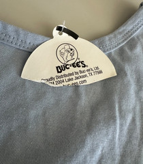 BUC-EES Beach Scene~ Men’s Large Lt. Blue Tank Top