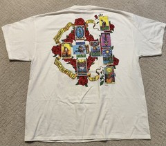 Grateful Dead 1993 April Fools Nassau Coliseum Re-Issue New Satin Tag 90s XL