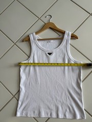 🔥Prada Cotton Logo Summer Tank Top For Men Size L See Pics For Measurements 👀