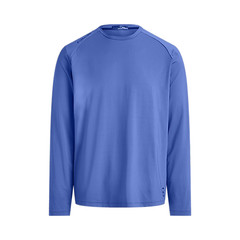 $125 RLX Ralph Lauren Size XL Classic Fit Mesh T Shirt Long Sleeve Blue