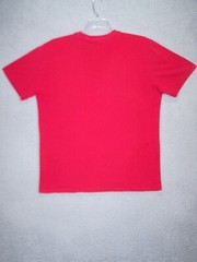 Nike Shirt Adult Large Red Swoosh Logo Athletic Outdoor Sports Dri Fit Mens