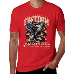 250 Years of American Freedom Eagle Patriotic T-Shirt