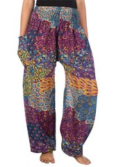 Harem Pants for Women Yoga Boho Hippie Clothing Palazzo Bohemian Beach Matern…