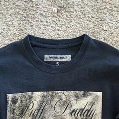 Puff Daddy and the Family Vintage Diddy Sean Combs Small Black Long Sleeve Shirt
