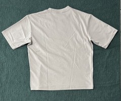 UNIQLO AIRism Cotton Oversized T-Shirt | Half-Sleeve Beige Size M