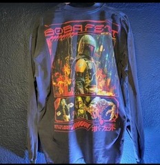 Star Wars Boba Fett Long Sleeve Shirt Custom Cyberpunk Shaka Wear Made to Order!