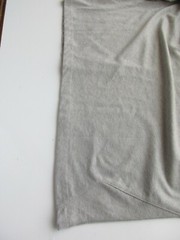 Genuine Asymmetrical Seams Short Sleeve Men Polo T-Shirt Gray M UPC63