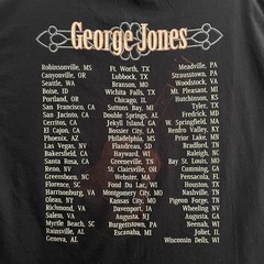VTG George Jones “Lived To Tell It All” Tour Shirt Country Music Men’s L 90’s