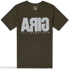 NIKE LAB GYAKUSOU UNDERCOVER GIRA CITY MARATHON REFLECTIVE SHIRT SZ S.