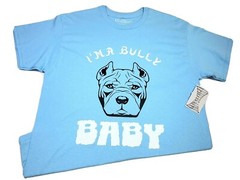 ChiefBrains Apparel Limited Edition Pitbull Bully Baby T Shirt Mens Cotton New