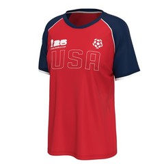 Outerstuff Fifa World Cup 2026 Womens Soccer Raglan Sleeve Top Usa Medium
