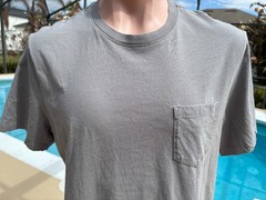 C&C California Pocket Crewneck short sleeve mens T Shirt Organic Cotton size 2XL