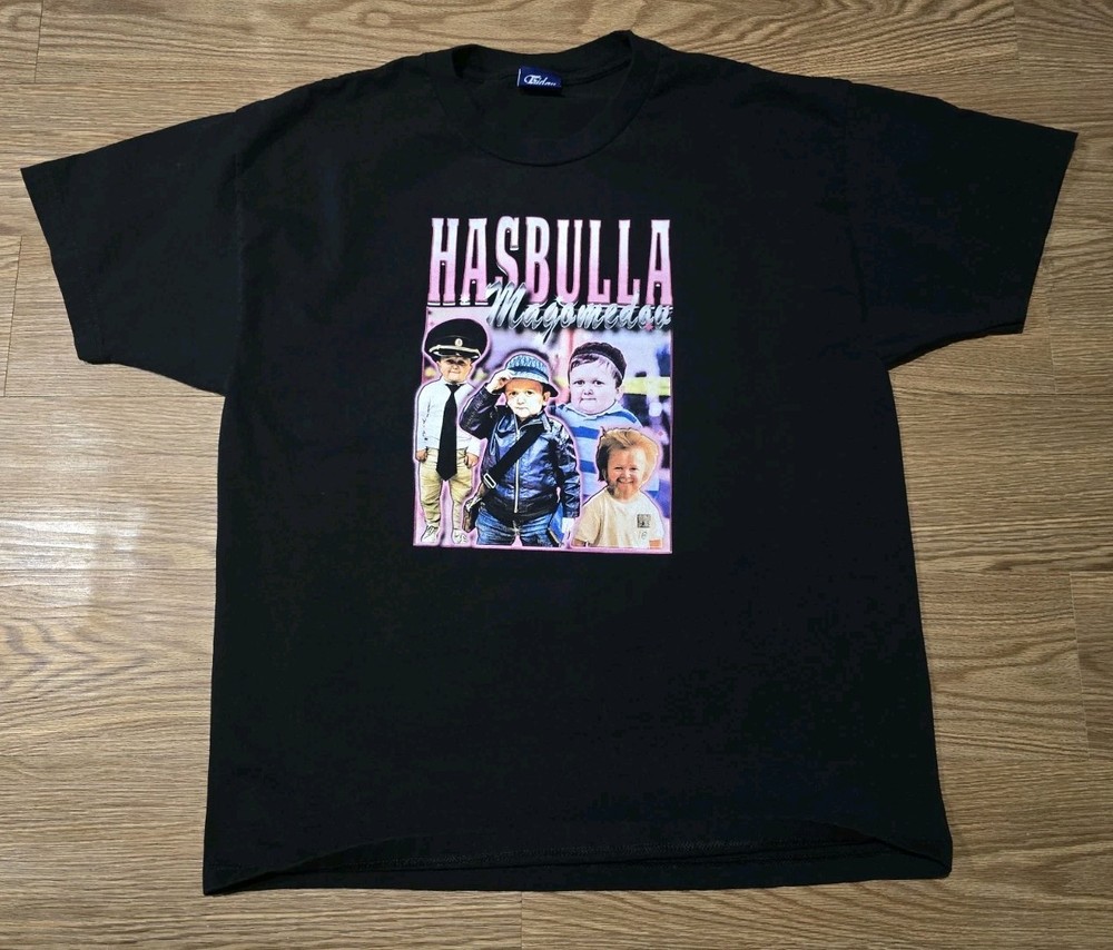 Hasbulla Magomedov Rap Tee Style Graphic T Shirt Size XL