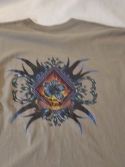 Vintage Quiksilver Khaki Short-Sleeve Tee w/ Sm. Logo Front / Lg. Logo Back – XL