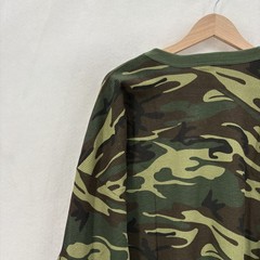 Rothco Shirt Mens 5XL Green Camo Thermal Long Sleeve Crew Neck Military Rugged