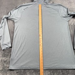 Duck Camp Shirt Mens Large Gray Hoodie Bamboo Lightweight Premium Outdoor