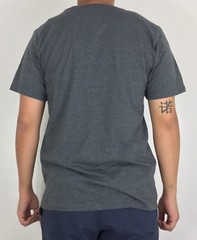 Adidas Men’s Shirt The Go To Tee Shirt Feed The Grind Grey Neon BU2903 Size XL