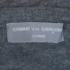 Comme Des Garcons Homme 02Aw Hg-T029 Tanaka Wool Full-Length Cut And Sew Long Sl