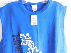 Yazbek Sleeveless Graphic Tee Shirt Cozumel Mexico Size Large NWT