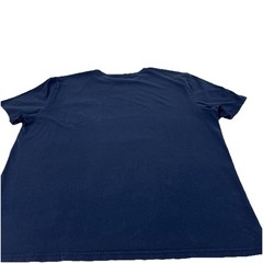 Nautica Mens XL Navy Blue Cotton Short Sleeve Pocket T-Shirt Embroidered Logo