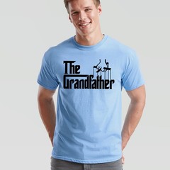 Grandfather The Godfather Parody Mens T Shirt Grandad Pops Dad Fathers