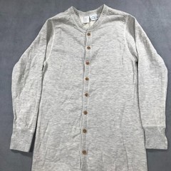 Vintage Duofold Union Suit Men’s Small Gray 2-Layer Base Layer Button Up Wool