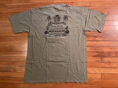 Bone Island Cigar Company Key West Florida Shirt Men’s 2XL Green Hemp Dyed
