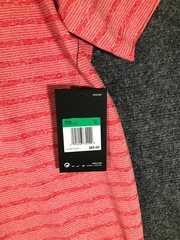 Nike Dri Fit Tee Shirt Mens Extra Large Stretch Red Collar Short Sleeve XL Soft