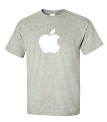 New Apple Logo T Shirt 9-Colors Gildon Cotton T-Shirts