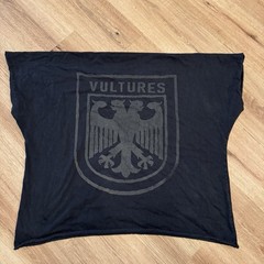 Kanye West Vultures Box Short Sleeve Tee Black Size 2
