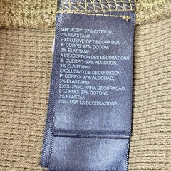 The North Face Waffle Knit Thermal Shirt Mens XL Olive Green Long Sleeve A5A8F