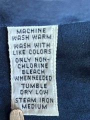 Vtg Ralph Lauren Blue Button 100% Cotton Down Blake Shirt Men’s Size L