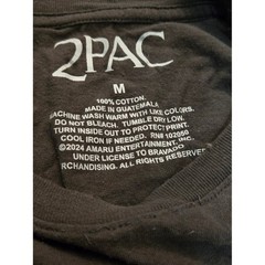 2Pac Tupac Shakur Graphic T-Shirt Black Size Medium