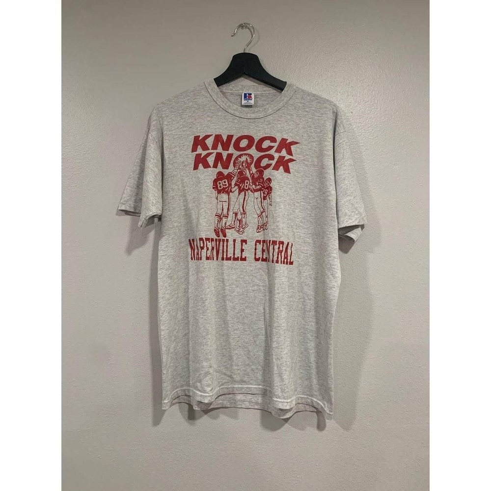 Vintage Russell Athletic 90s Naperville Central Football T-Shirt