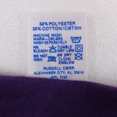 Vintage Russell Athletic Adult M Purple Basic T-Shirt – Lot of 6